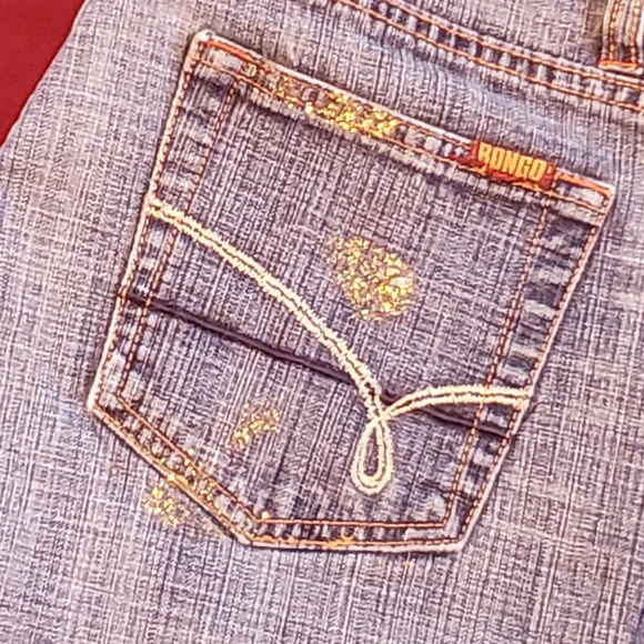 Bongo brand custom distressed cutoffs juniors size 9 - Picture 6 of 11